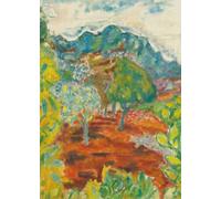 SGFGAD FHYWQ Impresiones de pósters de Pierre Bonnard《Paisajes de huertos》 Cuadro de arte mural 50x70cm sin enmarcar