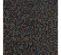 SGFGAD FHYWQ Póster abstracto de Damien Hirst Cuadro de pared de pared 《Composición de puntos》por Damien Hirst Prints Vision Pintura de lienzo en color para decoración del hogar 50x50cm sin enmarcar