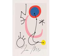 SGFGAD FHYWQ Póster de Joan Miró《The Dancer》 Impresiones abstractas murales regala 40x60cm sin enmarcar