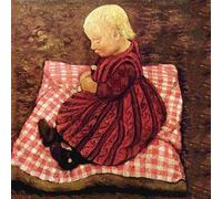 SGFGAD FHYWQ Póster de Paula Modersohn-Becker Arte de pared vintage《Niño sobre un cojín》de Paula Modersohn-Becker Impresos de personas para decoración del hogar 40x40cm sin enmarcar