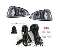 SGHFUVE Luces Antiniebla Faro Antiniebla Faro Diurno Faro Halógeno Parachoques Delantero Conjunto Luces De Coche Interruptor Cables De 12 V Para Civic 2004-2005(1 Set Clear)