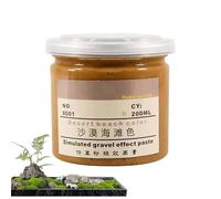Sghtil Arcilla Base para Miniatura, Base de Efecto en Miniatura, 200 ml simulación de Suelo Base de Arcilla | Mujeres Hombres Paisaje desértico Simple en la Naturaleza