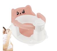 Sghtil Asiento de baño para bebé, anillo antideslizante para la bañera, silla de baño con ventosa, indispensable para bebés de 6 a 24 meses, bañarse, nuevos padres, cuidadores, familias conscientes de
