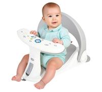 Sghtil Asientos de baño para bebés en posición sentada, asiento de bañera para niños pequeños, ajustable, drenaje rápido, soporte para actividades acuáticas de ocio y viajes