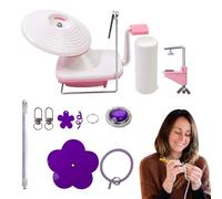 Sghtil Bobinadora de de Gran Capacidad, Soporte para ovillos de Lana, Herramienta de Punto, almacén de Suministros de Costura y Manualidades, Accesorios de Ganchillo para el Año Nuevo Chino, Día