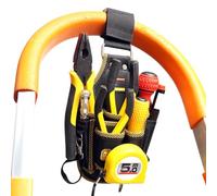 Sghtil Bolsa de trabajo para hombres de construcción, bolsa de herramientas, bolsa de herramientas, bolsa para electricista, senderismo, paquete de Baufanny para fontaneros, contratistas, hombre