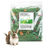 Sghtil Conejos Timothy Grass, conejos Litrie de heno, Hamster heno de hámster, Comida sana para mascotas para hámsters, chinchillas, otros animales pequeños