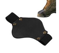 Sghtil Cubierta para zapatos de moto, almohadilla para cambio de marchas, impermeable, cubierta protectora para moto, accesorios para motociclismo, hombres y mujeres, aventura al aire libre, Negro