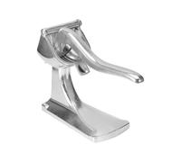 Sghtil Exprimidor manual de limón, exprimidor manual de frutas, exprimidor de naranja con manivela, para cocina, comercial, hogar, camping, cítricos, limón, naranja, mandarina, tomate, pera