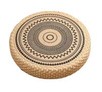 Sghtil Floor Cushions, revestimiento acolchado de tejido - Colchoneta Boho lavable para yoga salón dormitorio de té balcón exterior
