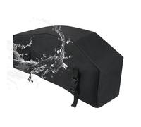 Sghtil Funda para cabrestante - Correas ajustables con protección UV | Funda protectora Oxford impermeable para cabrestante | para nieve, automóvil, interior y exterior