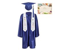Sghtil Gorro Y Capa De Graduación Para Niños: Para Celebrar La Ropa De Graduación Para Bebés | 2025 Edición Foto Traje Para Niños De 5-13 Años