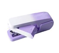 Sghtil Grapadoras De Escritorio,Grapadora Giratoria De Escritorio Robusta Con Cargador - Accesorios Ergonómicos Antideslizantes, Suministros Gran Capacidad para Escuela Hogar Oficina