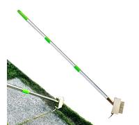 Sghtil Herramienta de removedor de espuma 2 en 1 manual manual de cerdas rígidas manuales - Herramienta de removedor de lechada de espuma resistente, purificador de limpieza de grietas para puente,