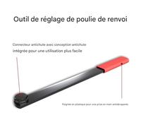 Sghtil Herramienta para Polea Tensora | Herramienta De Reparación De Vehículos - Llave De Desmontaje para Polea Loca - Para Mecánicos Técnicos Automotrices Manitas Automovilistas Garajes Garaje