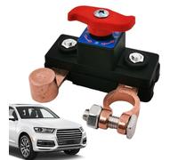 Sghtil Interruptor de separación de batería de coche, 12 V y 24 V, control de desconexión rápida, accesorios de seguridad resistentes contra pérdida de corriente para camiones, lanchas motoras y