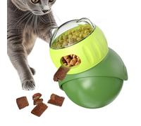Sghtil Juguete Dispensador De Dulces Para Perros - Dispensador De Dulces Para Perros | Juguete Interactivo Alimentario, Bola Distribuidor Ajustable Para Educación Cachorro Y Estimulación Felina