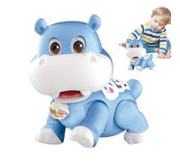 Sghtil Juguetes musicales que se arrastran bailando, juguetes para niños hipones musicales,Enciende el juego sensorial de música en movimiento en movimiento - Juguetes musicales sensoriales para niños