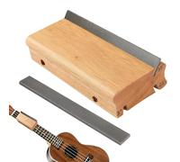 Sghtil Lima De Extremos De Trastes - Lima De Achaflanar Los Trastes Con Ángulos De 3/23/35 Grados, Herramienta De Lutherie, Lijadora De Nivelación y Desbarbado, Productos de Cuidado Para Contrabajo