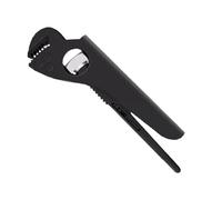 Sghtil Llaves de tubo - Llave ajustable para herramientas de tubería, abrazadera resistente para tuercas calentador de agua grifo de baño cocina inodoro hogar