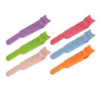 Sghtil Marcadores para Mujeres | Marcadores en Forma de Gato para Lectura - 6 Marcadores de Silicona Lecturas Para Amantes Estudiantes Profesores Libros