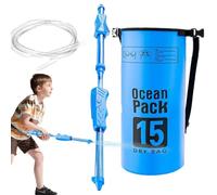 Sghtil Mochila de agua, juguete para rociar agua de extracción, juguete para niños, juguete de pulverización de agua, squirter pull-out, Courtyard Rafting Seaside Interactive Bad Play Pool Game para