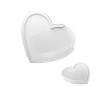 Sghtil Molde de silicona en forma de corazón, molde de silicona para luz nocturna,Molde en forma de corazón de amor para fundición de silicona | Molde multiusos para decoración del hogar para