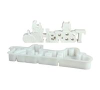 Sghtil Moldes otoñales | Fácil desmoldeo calabaza Gnom Moldes de resina de fundición - moldes de silicona para otoño | para jabón perfumado artesanías decoración del hogar tallas de yeso