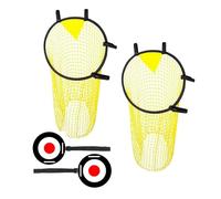 Sghtil Objetivo de lanzamiento de fútbol, 1 juego de equipo de fútbol fácil de fijar para practicar niños, jóvenes, deportes, fiesta de carnaval