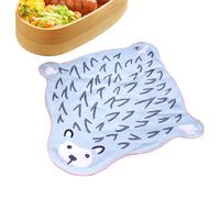 Sghtil Paño de envoltura para lonchera, bolsa de cosméticos con patrón de animales, paño de envoltura portátil para bolas de arroz escolar, envoltura de toalla para picnic, barbacoa y actividades al