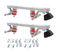 Sghtil Placas de Patines - Soporte de Patines de Dos, Placa de Patines de aleación de Aluminio, Accesorios de Piezas de modificación de Zapatos para Acción de Gracias, Navidad