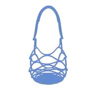 Sghtil Portabotellas de vino, cesta de malla, posavasos de silicona, bolsa de transporte de cerveza, almohadilla de aislamiento térmico versátil para platos, cubiertos, Blue, Refer to description