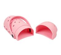 Sghtil - Portacepillos cosméticos para maquillaje de viaje, forma de zapato de agujero Sleek Soft Silicone Lightweight Brushder - Bolsa de maquillaje cosmética impermeable para el hogar