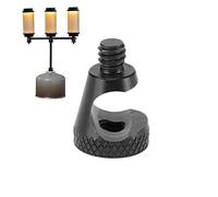 Sghtil Poste de luz Desmontable para Campamento, Soporte de lámpara de Mesa portátil para jardín, mochileros, Actividades al Aire Libre, Patio, balcón, Hoguera, Senderismo