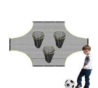 Sghtil Red de fútbol, red de fútbol | Red de portería con zonas de puntuación, redes para campos de fútbol, equipos de entrenamiento, redes de entrenamiento para mejorar las capacidades de