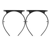 Sghtil Sombrero de graduación, diadema, diadema de graduación, compañero - Juego de 2 estabilizadores de peluquería reutilizables para cabello natural, rizos, trenzas, giros y
