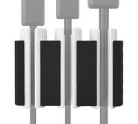 Sghtil - Sujetadores de gestión de cables, organizador de cables antideslizante, organizador de cables multifuncional para oficina, dormitorio, casa, sala de estudio, dormitorio y hotel