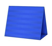 Sghtil Tabla de trabajo en grupo, tabla de aprendizaje plegable por dos caras para juegos de fonética y ejercicios de lectura y ortografía en guarderías y enseñanza primaria