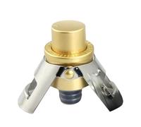 Sghtil Tapón para botella de vino espumoso de champán, tapa para botella de vino espumoso de acero inoxidable, tapas huecas con bomba incorporada, cápsulas a presión con púas