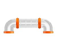 Sghtil Tubos para hámster, Juego de Ejercicios de tubería de Animales creativos, Kits de Tubos de hámster, túnel de, Pista de conexión para Deportes de Animales pequeños