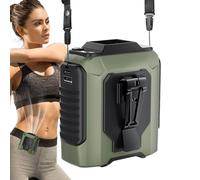 Sghtil Ventilador Portátil De Cintura Con Clip | Ventilador Portátil Recargable con Clip para Ropa | Dispositivo de Aire Potente Solución Multiusos para Senderismo Camping Escalada Trekking