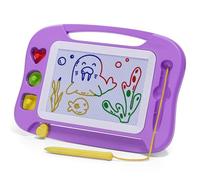 SGILE Pizarra Magnética Infantil para Dibujar, Pizarra Infantil Borrable con Boli Magnético, Tablero de Dibujo con 3 Sellos, Juguete de Viaje, Regalo de Cumpleaños, Juguete Educativo para Niños