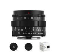 SGimage - Objetivo F1.4 de 50 mm, distancia focal fija APS-C MF con gran apertura para cámaras con montaje M43, ideal para fotografía de retratos, peso ligero de 249 g