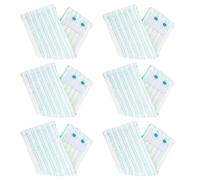 Sgizoku 6 unidades de fundas para mopa Leifhei Profi XL Micro Duo/Profi XL Cotton Plus, funda de repuesto con cerdas especiales para todo tipo de suelos, fuerte absorción de agua y descontaminación
