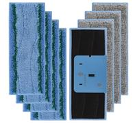 Sgizoku 8 paños lavables para iRobot Braava M6 Serie, almohadillas reutilizables para i Robot Braava Jet M6134 (M6-Mixed 8pcs)