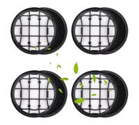 Sgizoku Juego de 4 filtros Hepa de repuesto compatibles con aspiradoras Phi lips 7000 y 8000: XC7053, XC7055, XC7057, XC8055 y XC8057,4 filtros de repuesto y 4 prefiltros de espuma