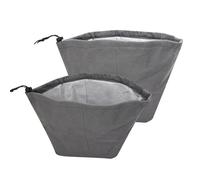 Sgizoku Prefiltro compatible con aspiradoras Einhell de 18 L/20 L, para chimenea, accesorio para aspiradoras de cenizas, de material no inflamable, 2 unidades