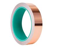 SGKJPHW Cinta de lámina de cobre de alta pureza con adhesivo conductor: 0,05 mm de grosor, 20 m de longitud, disponible en anchos de 30 a 100 mm(80mm)