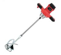 SGKOMN Mezcladora de Cemento eléctrica, mezcladora de hormigón con Taladro, máquina mezcladora de Pintura automática de 800 RPM con 6 velocidades Ajustables, para Mezclar lechad