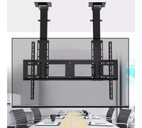 SGKOMN Soporte de Suelo para TV LCD - Soporte de Techo eléctrico para TV, Soporte de TV telescópico de Doble Columna y Doble Motor con Altura Ajustable, con Control Remoto, 900-2200mm